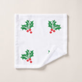 Serviettes : Mistletoe (Gant de toilette)