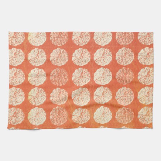 Serviettes Motif citrouille (Horizontal)