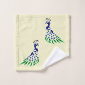 Serviettes : Peacock's (Gant de toilette)