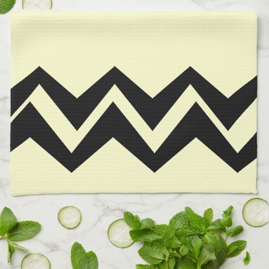 Serviettes personnalisées Art déco Rolling (Plié)