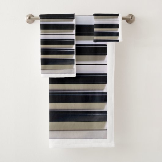 Serviettes pour piano (En situation)