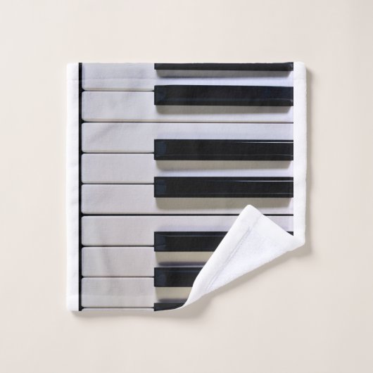 Serviettes pour piano (Gant de toilette)