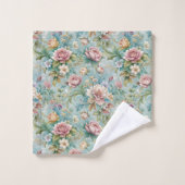 Serviettes Rococo Tendance Fleur pastel Charme de (Gant de toilette)