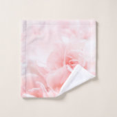 Serviettes roses (Gant de toilette)