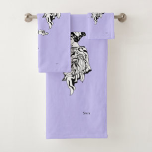 Serviettes set Statue grecque