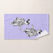 Serviettes set Statue grecque (Serviette à main)