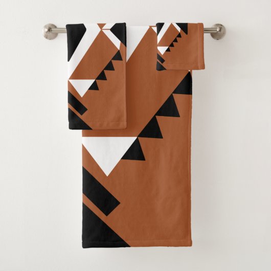 Serviettes Terracotta-Chic Boho Style (En situation)