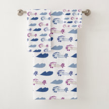 Serviettes Toy Avion