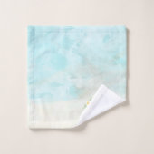 Serviettes tropicales de Bath de Flamant rose de (Gant de toilette)