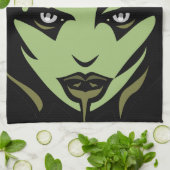 Serviettes Zombie Halloween Cool Serviettes de thé (Plié)