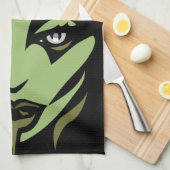 Serviettes Zombie Halloween Cool Serviettes de thé (Quart Plié)