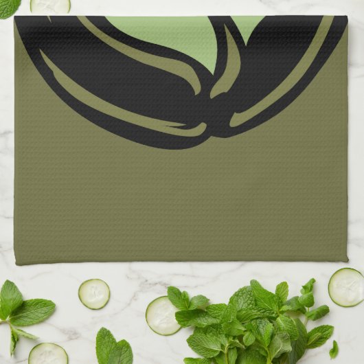 Serviettes Zombie Halloween Cool Serviettes de thé (Plié)