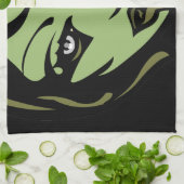 Serviettes Zombie Halloween Cool Serviettes de thé (Plié)