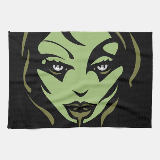 Serviettes Zombie Halloween Cool Serviettes de thé (Horizontal)
