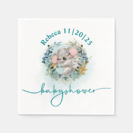 Servilleta de papel Baby Shower "Baby Koala" Servet