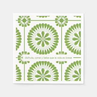 servilleta de papel con disease ño mexicano servet