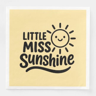 Servilleta de papel – Little Miss Sunshine Servet
