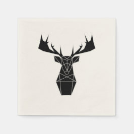 Servilletas ciervo negro servet