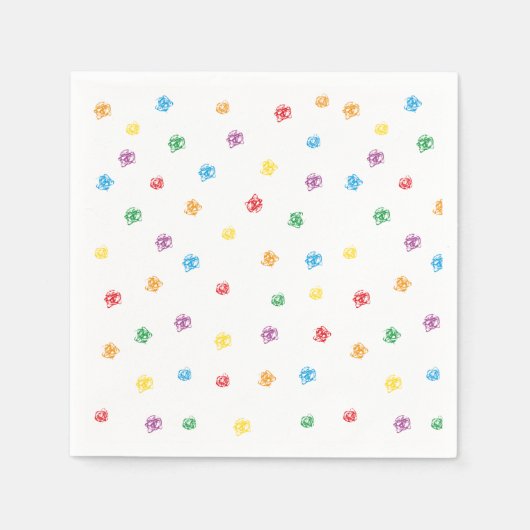 servilletas crayon servet (Voorkant)