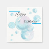 Servilletas para cumpleaños de marineros servet (Voorkant)