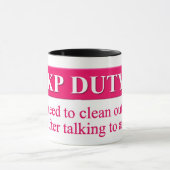 Serving Kitchen Duty Mok (Midden)