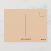 -serving-Thanksgiving Briefkaart (Achterkant)