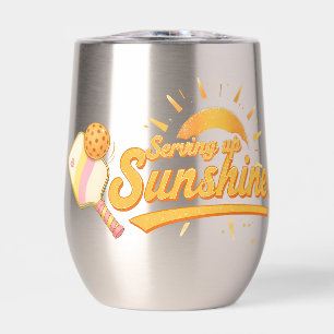 Servir du Soleil   Vie de Pickleball Pastel Ensole