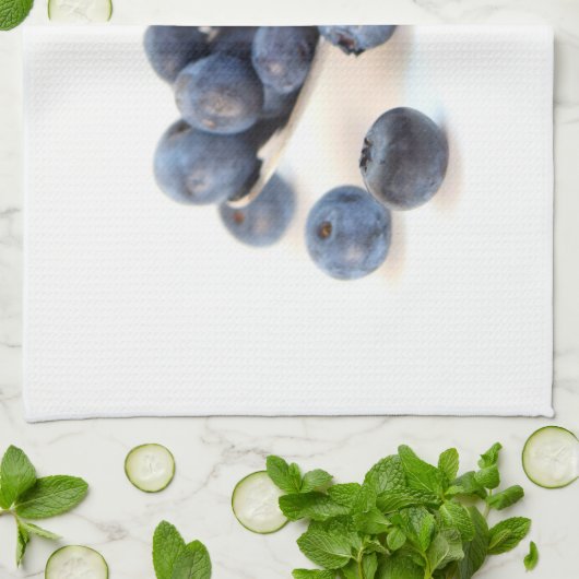 Servir le linge de cuisine Blueberries (Plié)