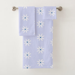 Servir Les Serviettes De Bain Florales