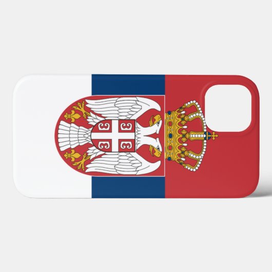 Servisch Case-Mate iPhone Case (Achterkant (horizontaal))