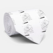 Servisch cyrillisch Eskimo Stropdas (Opgerold)