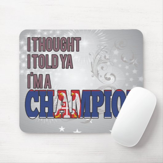 Servisch en Champion Muismat (Met muis)