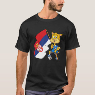 Servisch fan kat t-shirt