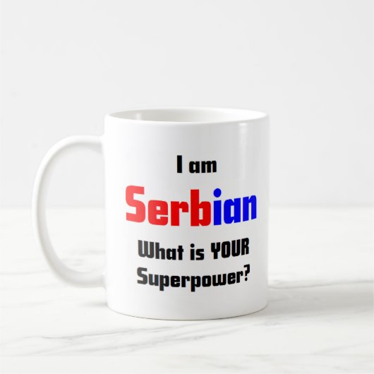 Servisch Koffiemok (Links)