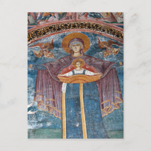 Servisch-orthodoxe kerk en een UNESCO-locatie, Briefkaart