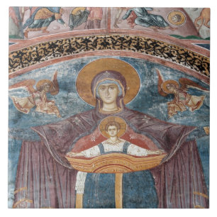 Servisch-orthodoxe Kerk, en een UNESCO-site, 2 Tegeltje