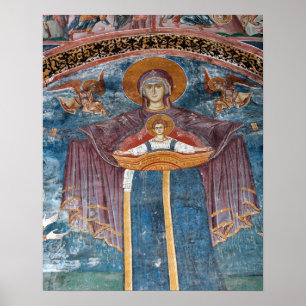 Servisch-orthodoxe Kerk, en een UNESCO-site, Poster