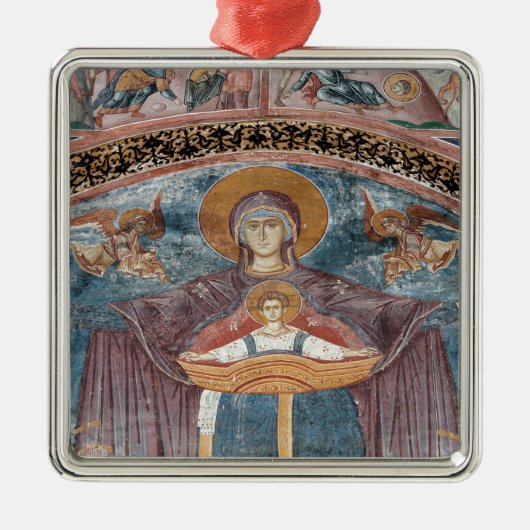 Servisch-orthodoxe kerk en UNESCO-site, 2 Metalen Ornament (Voorkant)