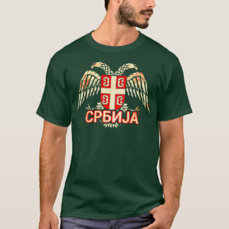 Servische adelaar Srbija 6 T-shirt