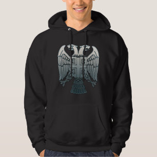 Servische dubbelharige adelaar Emblem Servische mu Hoodie