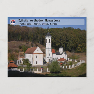 SERVISCHE KLOOSTERS - Djipša orthodoxe klooster Briefkaart
