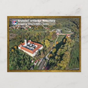 SERVISCHE KLOOSTERS - Klooster Krušedol Briefkaart