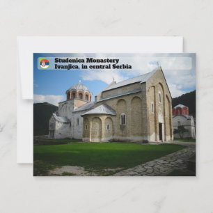 SERVISCHE KLOOSTERS - Klooster Studenica Briefkaart