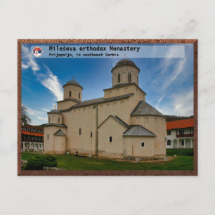 SERVISCHE KLOOSTERS - Mileševa orthodoxe Klooster Briefkaart