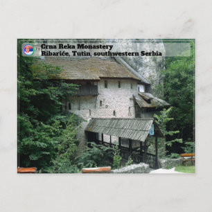 SERVISCHE KLOSTERS - Klooster Crna Reka 2 Briefkaart