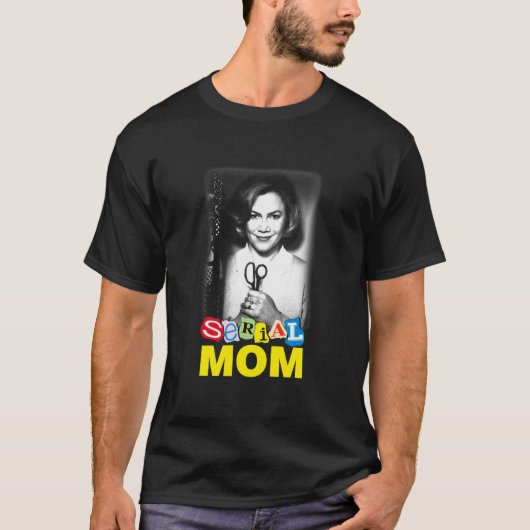 Servische mama. V-hals T-shirt (Voorkant)