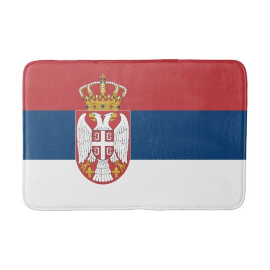 Servische vlag badmat (Voorkant)