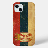 Servische vlag Case-Mate iPhone case (Achterkant)