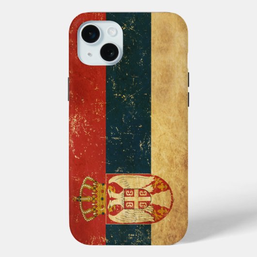 Servische vlag Case-Mate iPhone case (Achterkant)