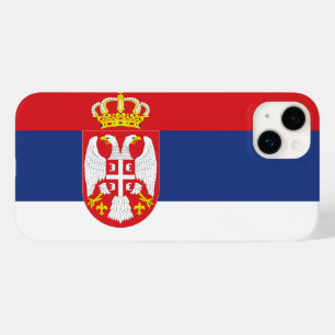 Servische vlag Case-Mate iPhone 14 plus hoesje